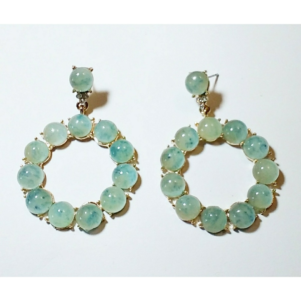 Teal mini hoops🔸️2 left🔸️